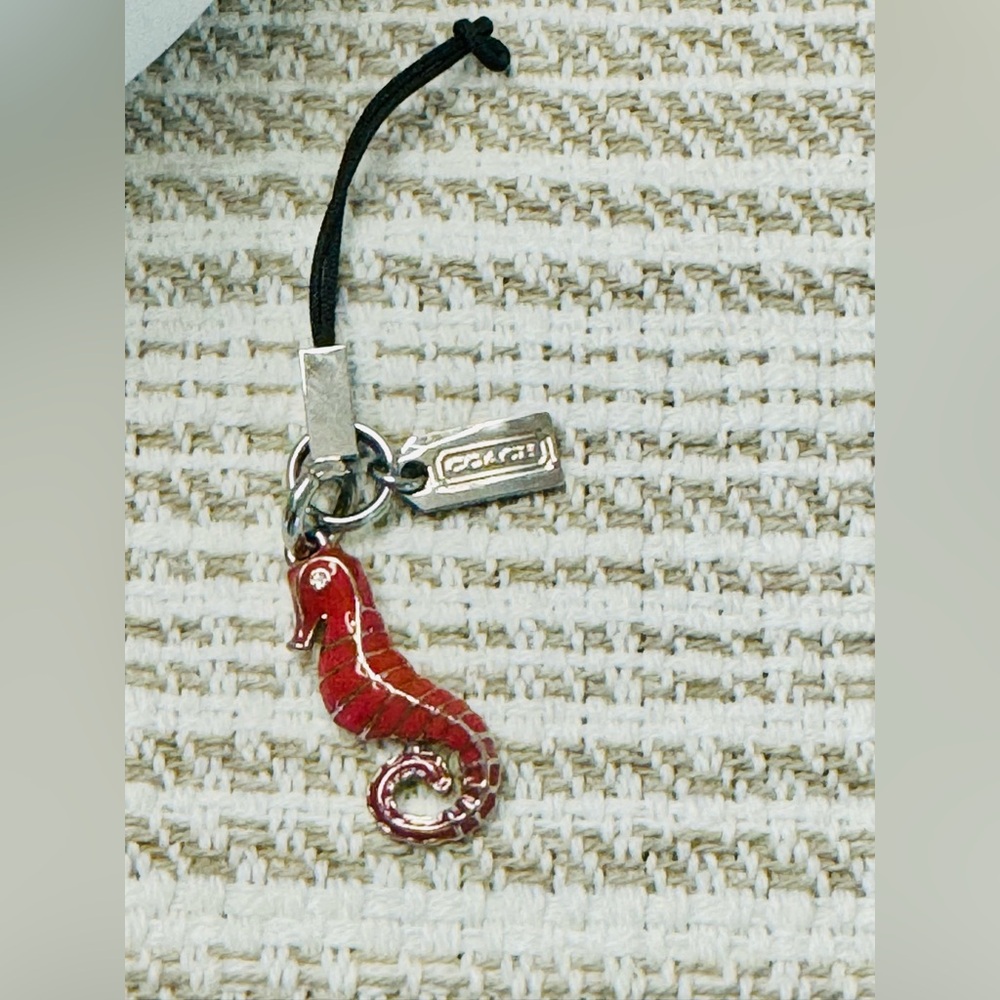 Coach Seahorse Charm RARE - Picture 2 of 4